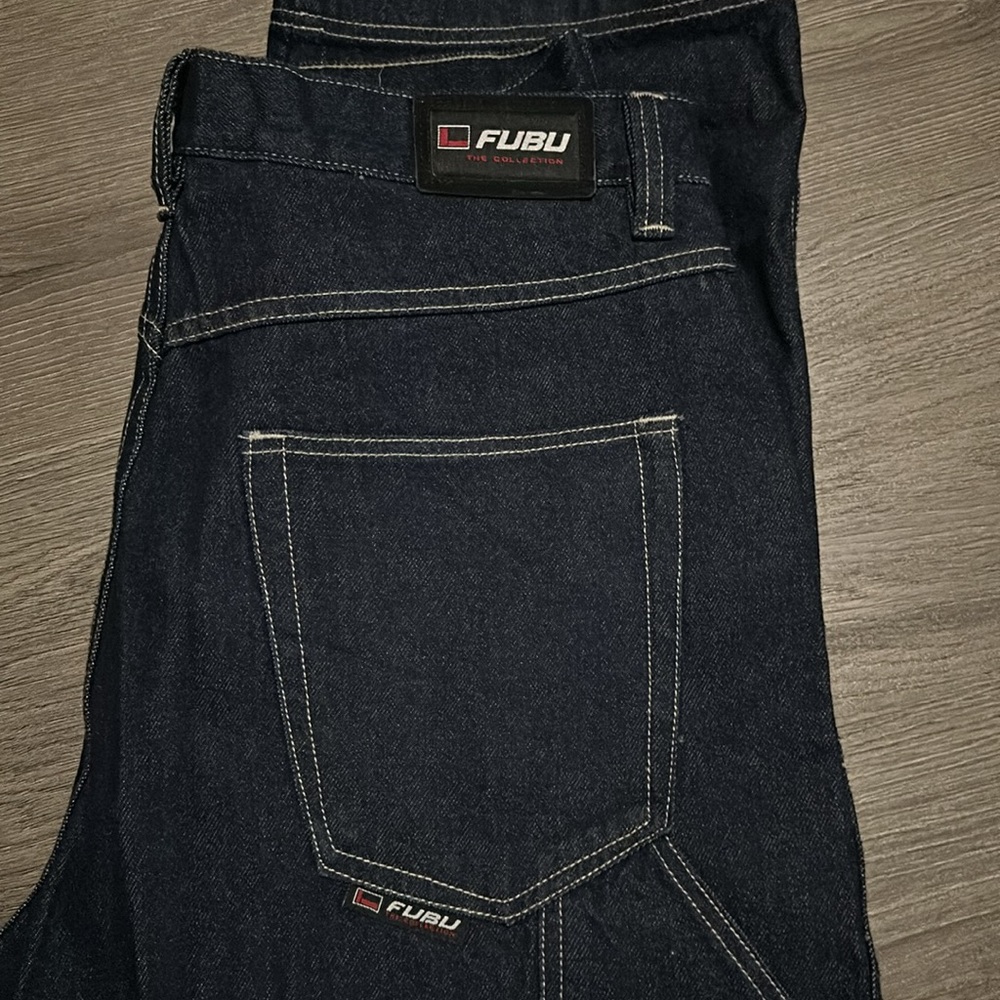 Vintage Fubu, Mens, barely worn, W36/L34 Dark denim jeans
